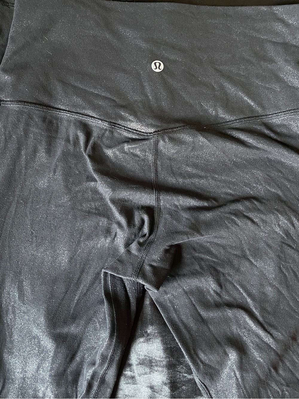 Lululemon High-Waisted Black Leggings Size 8